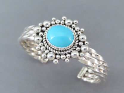 Artie Yellowhorse Sleeping Beauty Turquoise Bracelet