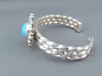 Artie Yellowhorse Sleeping Beauty Turquoise Bracelet