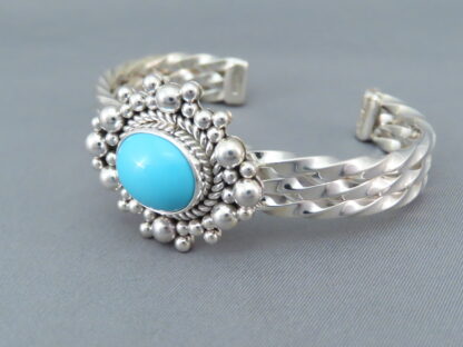 Artie Yellowhorse Sleeping Beauty Turquoise Bracelet