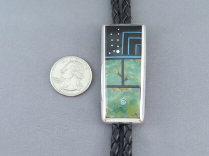 Inlay Bolo Tie by Jimmy Poyer