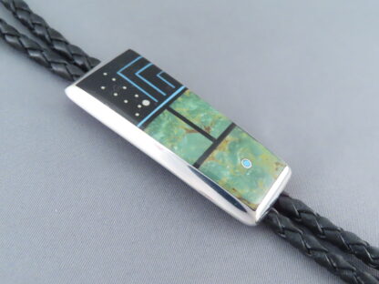 Inlay Bolo Tie by Jimmy Poyer