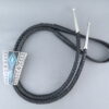 Black Jade & Turquoise Inlay Bolo Tie – FINE INLAY