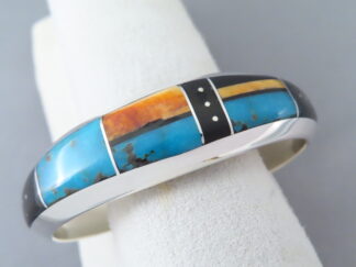 Jimmy Poyer Inlay Cuff Bracelet