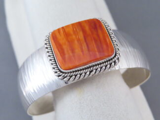 Spiny Oyster Shell Bracelet by Artie Yellowhorse
