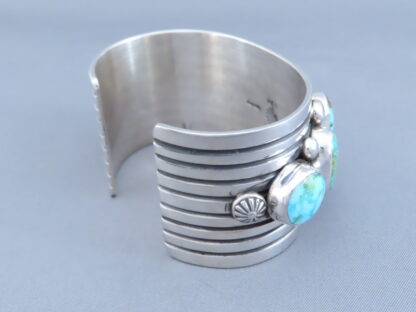 Kingman Turquoise Cuff Bracelet by Albert Jake
