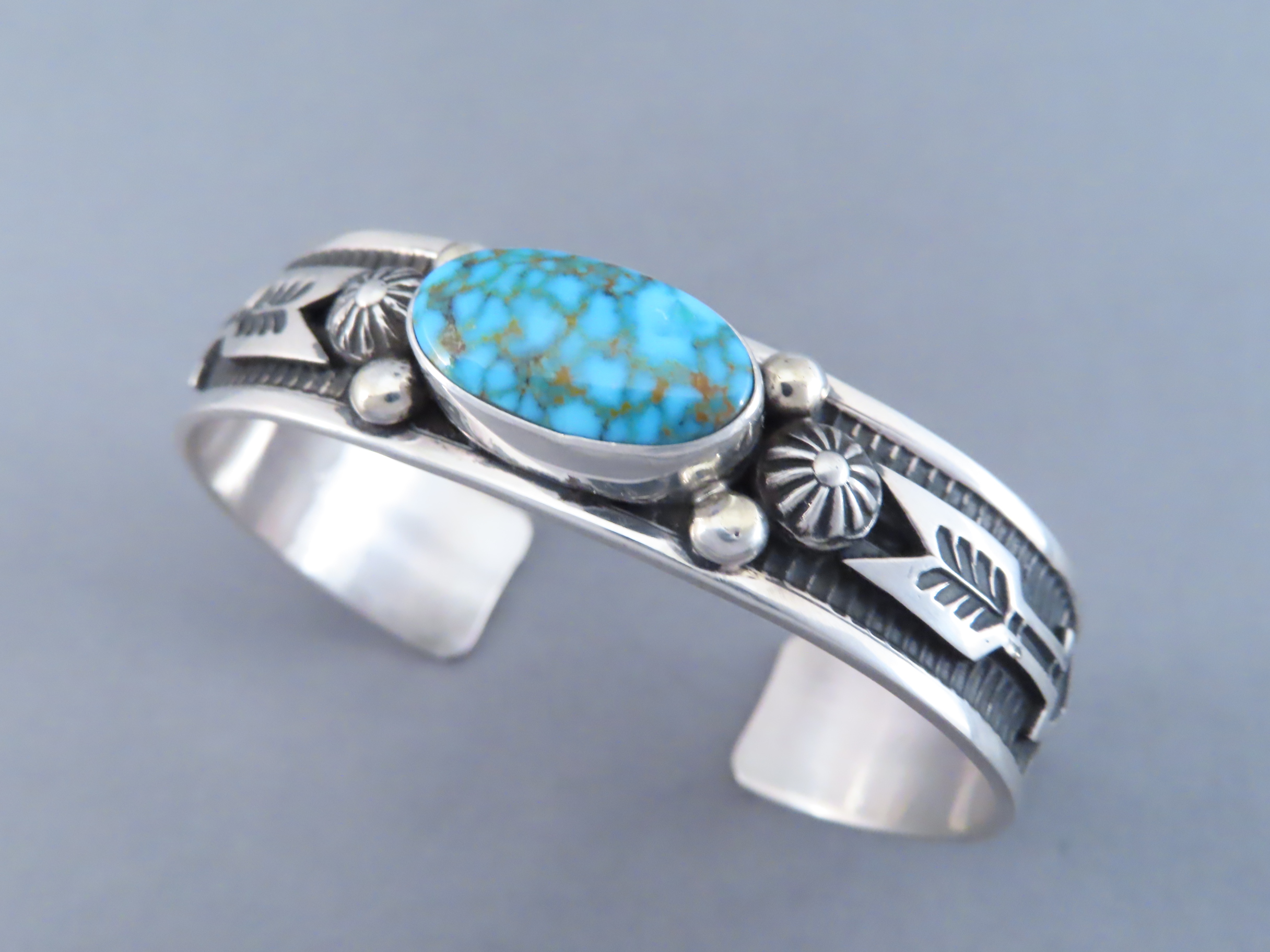 Narrower Kingman Turquoise Bracelet