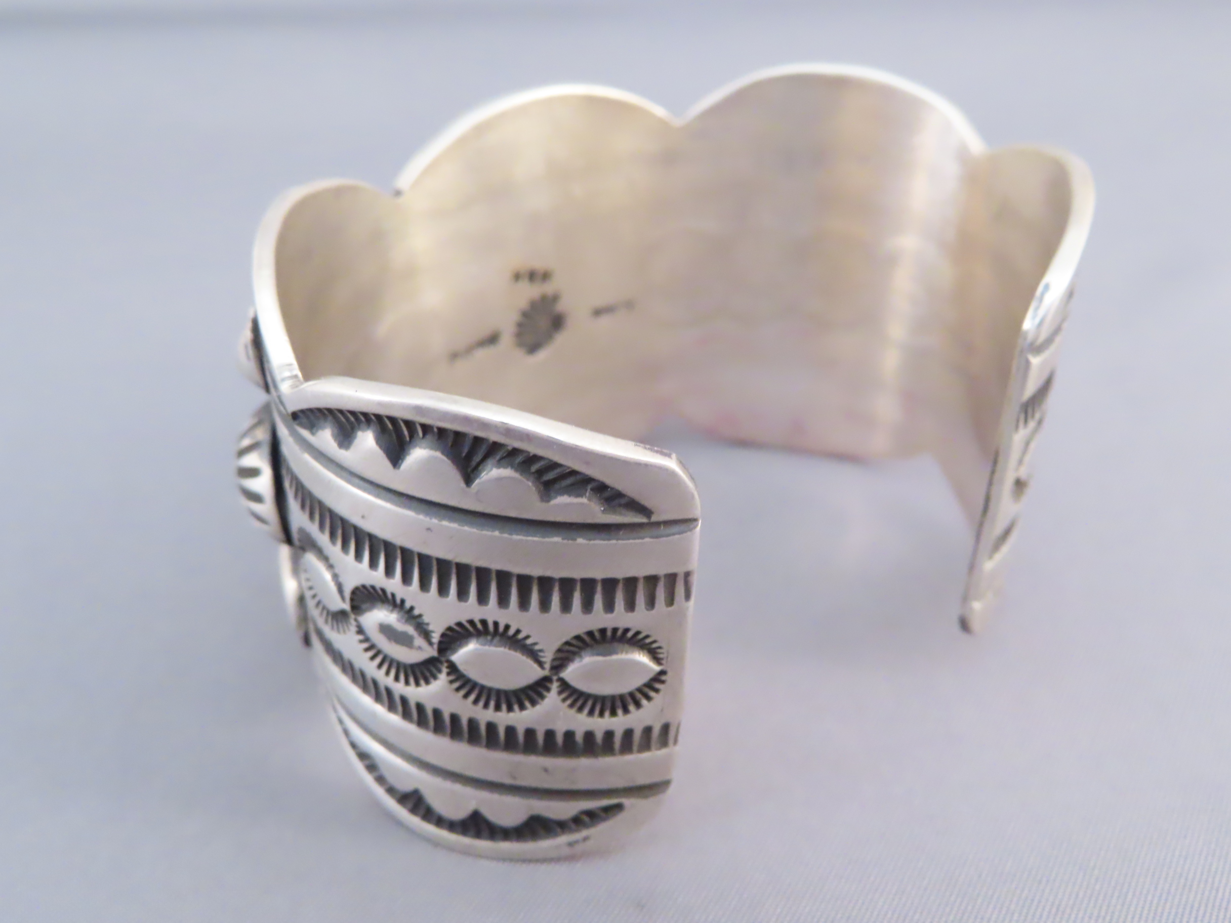 Wider Kingman Turquoise Bracelet by Albert Jake