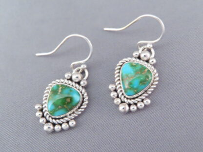 Sonoran Gold Turquoise Earrings by Artie Yellowhorse