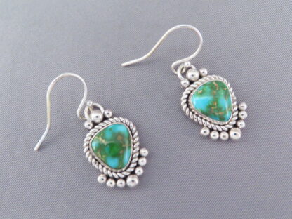 Sonoran Gold Turquoise Earrings by Artie Yellowhorse
