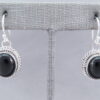 Onyx Sterling Silver Earrings