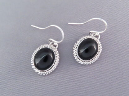 Onyx Sterling Silver Earrings