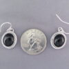 Onyx Sterling Silver Earrings