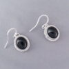 Onyx Sterling Silver Earrings