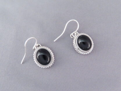 Onyx Sterling Silver Earrings