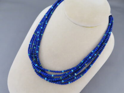 Lapis Necklace by Desiree Yellowhorse (7 Strands!)