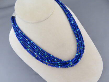 Lapis Necklace by Desiree Yellowhorse (7 Strands!)