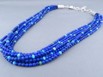 Lapis Necklace by Desiree Yellowhorse (7 Strands!)