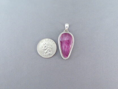 Purple Spiny Oyster Shell Pendant (Smaller)