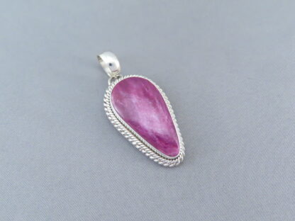 Purple Spiny Oyster Shell Pendant (Smaller)