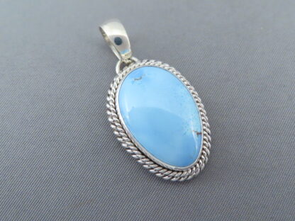 Turquoise Pendant by Artie Yellowhorse (Golden Hills Turquoise)
