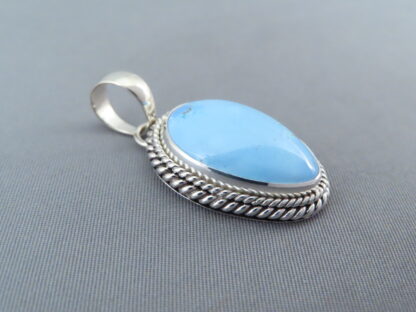 Turquoise Pendant by Artie Yellowhorse (Golden Hills Turquoise)