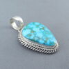 Kingman Turquoise & Sterling Silver Pendant (smaller)