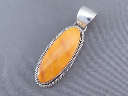 Spiny Oyster Shell Pendant by Artie Yellowhorse