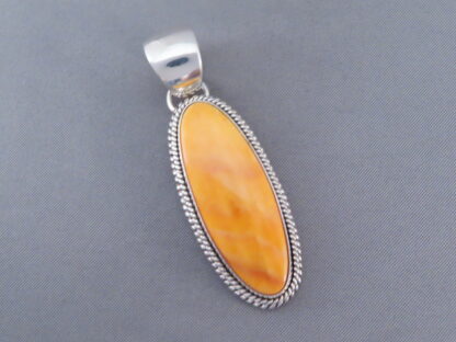 Spiny Oyster Shell Pendant by Artie Yellowhorse
