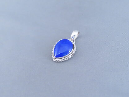 Native American Lapis Slider Pendant by Artie Yellowhorse