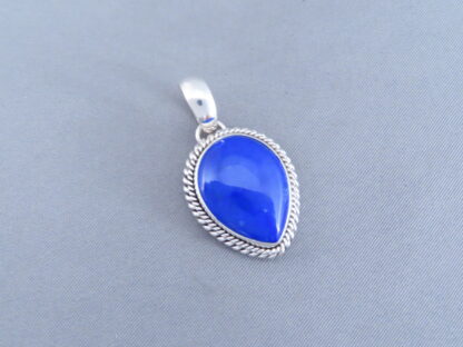 Native American Lapis Slider Pendant by Artie Yellowhorse