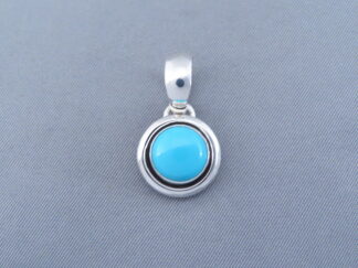Small Sleeping Beauty Turquoise Pendant