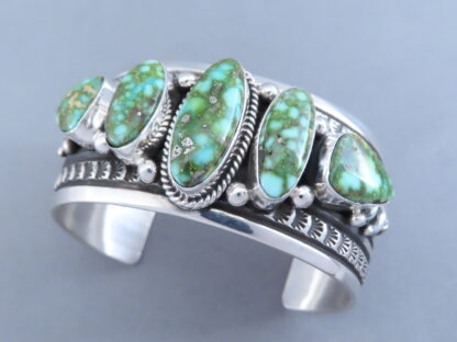 Happy Piasso Sonoran Gold Turquoise Cuff Bracelet