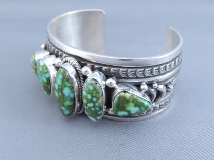 Happy Piasso Sonoran Gold Turquoise Cuff Bracelet