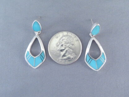 Turquoise Inlay Earrings
