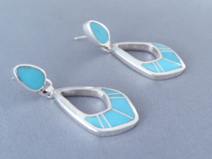 Turquoise Inlay Earrings
