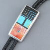 Inlaid Bolo Tie by Jimmy Poyer