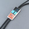 Inlaid Bolo Tie by Jimmy Poyer