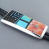 Inlaid Bolo Tie by Jimmy Poyer