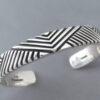Lovely Sterling Silver Cuff Bracelet by Artie Yellowhorse