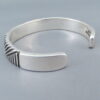 Lovely Sterling Silver Cuff Bracelet by Artie Yellowhorse