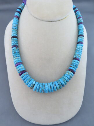 Bruce Eckhardt Turquoise Mountain Turquoise Necklace