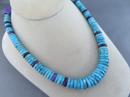 Bruce Eckhardt Turquoise Mountain Turquoise Necklace