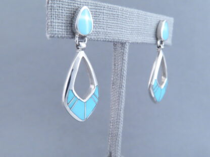 Turquoise Inlay Earrings