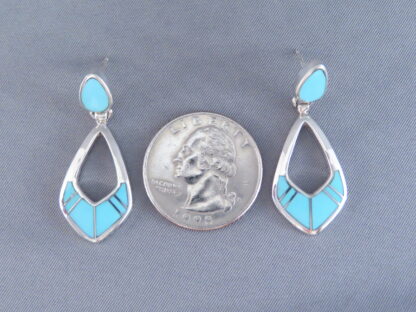 Turquoise Inlay Earrings