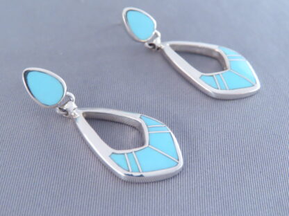 Turquoise Inlay Earrings