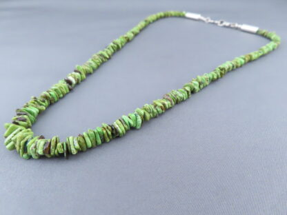 Gaspeite Necklace by Artie Yellowhorse