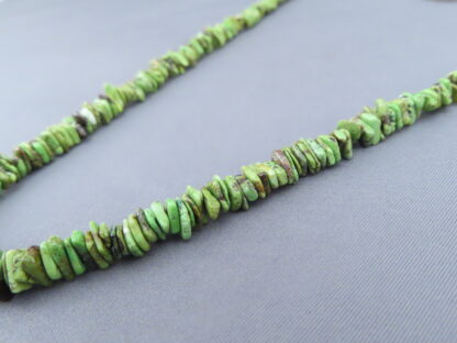 Gaspeite Necklace by Artie Yellowhorse