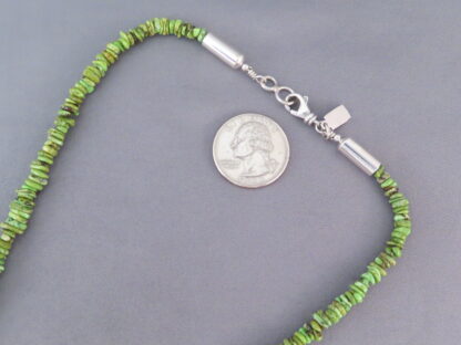 Gaspeite Necklace by Artie Yellowhorse