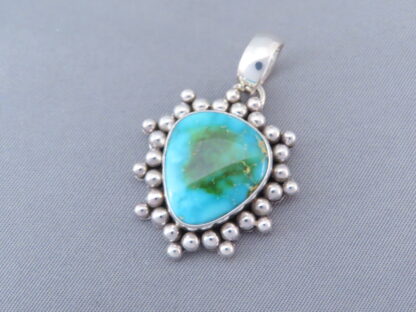 Sonoran Gold Turquoise Pendant by Artie Yellowhorse