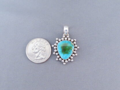 Sonoran Gold Turquoise Pendant by Artie Yellowhorse